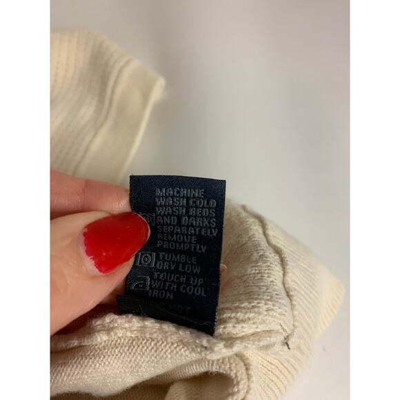 Alan Flusser Mens Vest Size Medium Ivory Golf Sports Normcore Staple Preppy - Picture 6 of 9